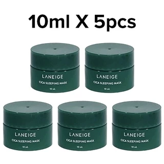 Bộ 5 Mặt Nạ Ngủ LANEIGE Cica Tiện Dụng 10ml