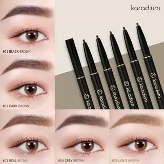 CHÌ KẺ MÀY HAI ĐẦU KARADIUM FLAT EYEBROW PENCIL