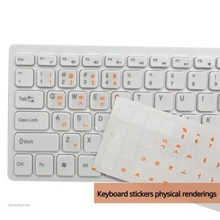  Miếng dán bàn phím PC chữ tiếng Hàn Quốc sử dụng tiện lợi