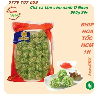 Chả cá cốm xanh Ô Ngon cực ngon - 500g/35v