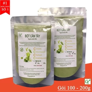 Bột Cần Tây Sấy Lạnh Nguyên Chất GT 100% - Gói 100-200g -Da Xinh, Dáng đẹp, Giảm cân nhanh