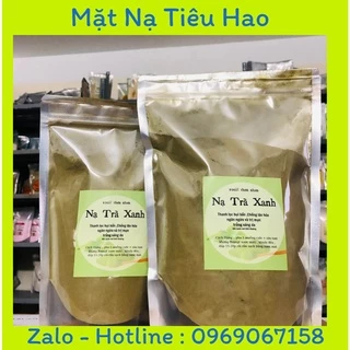 Gói 500g bột đắp mặt nạ trà xanh nguyên chất handmade