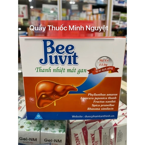 BEEJUVIT THANH NHIỆT MÁT GAN giúp tăng cường chức năng gan, thanh nhiệt giải độc, mát gan