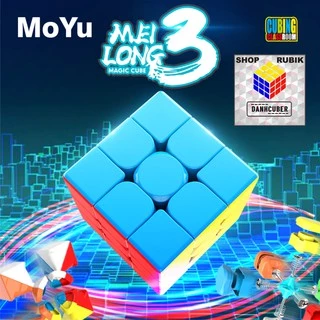 Rubik 3x3 Moyu Meilong 3 MFJS Rubic 3 Tầng Stickerless