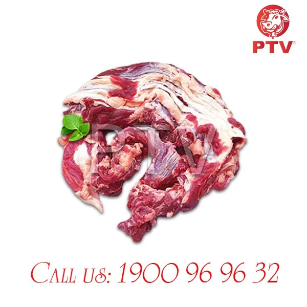 Gân rìa PTV 500gr - Thịt bò tươi 100%, đạt chuẩn VietGap