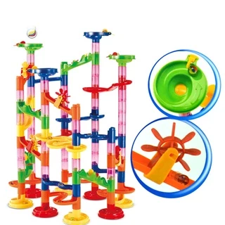 Bộ đồ chơi lắp ráp Marble Run cho bé - 105 chi tiết giúp bé phát triển tư duy sáng tạo