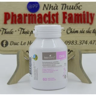 DHA BioIsland Pregnancy [Úc] DHA cho bà bầu - 60 Viên