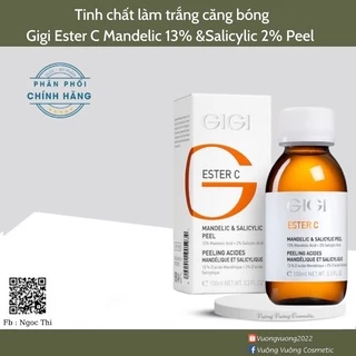 Peel sáng da GIGI Ester C Mandelic & Salicylic Peel 10ml( chiết)