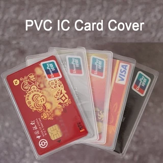 Bao đựng thẻ ATM/ thẻ từ bằng PVC trong mờ mặt nhám chặn sóng RFID