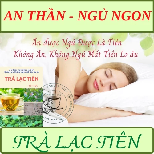 Trà An Thần Lạc Tiên, Giảm mất ngủ, 40 túi lọc