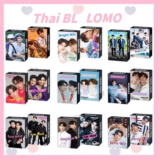 Hộp 30 Tấm Thẻ Ảnh Lomo Hình Trái Đất Mewgulf OffGun Taynew YINWAR EN OF LOVE Thai BL