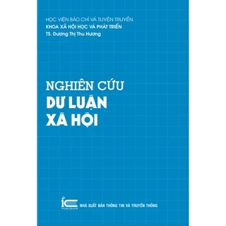 Sách Nghiên cứu dư luận xã hội