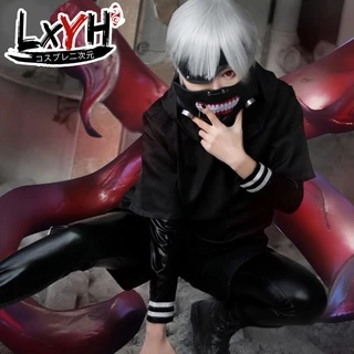 Áo Khoác Đen Hóa Trang Nhân Vật kaneki Ken Trong anime Tokyo ghoul