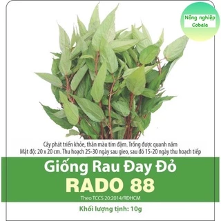 Hạt Giống Rau Đay Đỏ Dễ Trồng, Nhiều Dinh Dưỡng 10gr