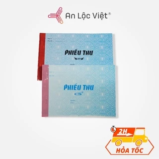 Phiếu Thu khổ 13x19cm (1 liên/100 tờ - 2 liên/100 tờ - 3 liên/150 tờ)