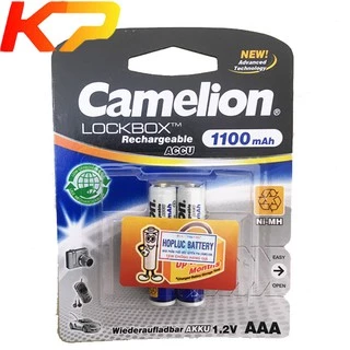 PIN AAA SẠC 1100MAH CAMELION NH-AAA1100LBP2 New Advance Techonoloy Lockbox CHÍNH HÃNG