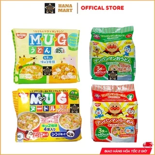 Mì Mug Nissin, Mỳ gói chú hề Anpanman Nissin cho bé ăn dặm