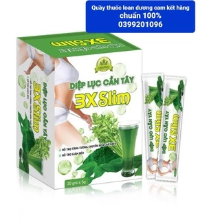 Diệp lục cần tây 3x slim giảm cân làm đẹp