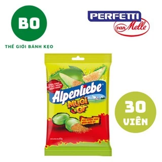 Kẹo Alpenliebe Xoài Muối Ớt Gói 87g [GÓI 30 VIÊN]