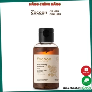 [SIÊU KHUYẾN MÃI] Nước hoa hồng (toner) Cocoon cấp ẩm & làm mềm da 140ml