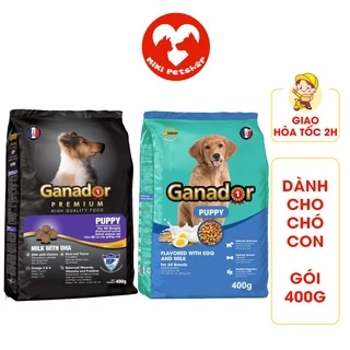 Thức Ăn Cho Chó Con Hạt Ganador Puppy 400G Đủ Vị - Miki Petshop