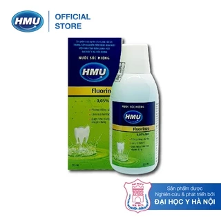 Nước Súc Miệng HMU Fluorinze 0.05% NaF 250ml - Được Sáng Chế Bởi Đại học Y Hà Nội
