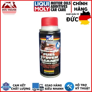 Dung dịch vệ sinh hệ thống xăng cho mô tô xe máy Bluechem Fuel Sysem Cleaner 50ml ducthanhauto