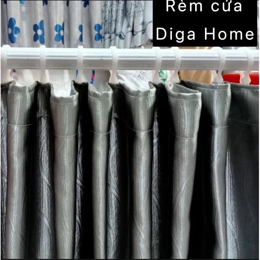 Rèm Cửa Rido Chống Nắng - Rido Ngăn Phòng Móc Thẳng Tiết Kiệm Chi Phí và Không Gian- RI ĐÔ
