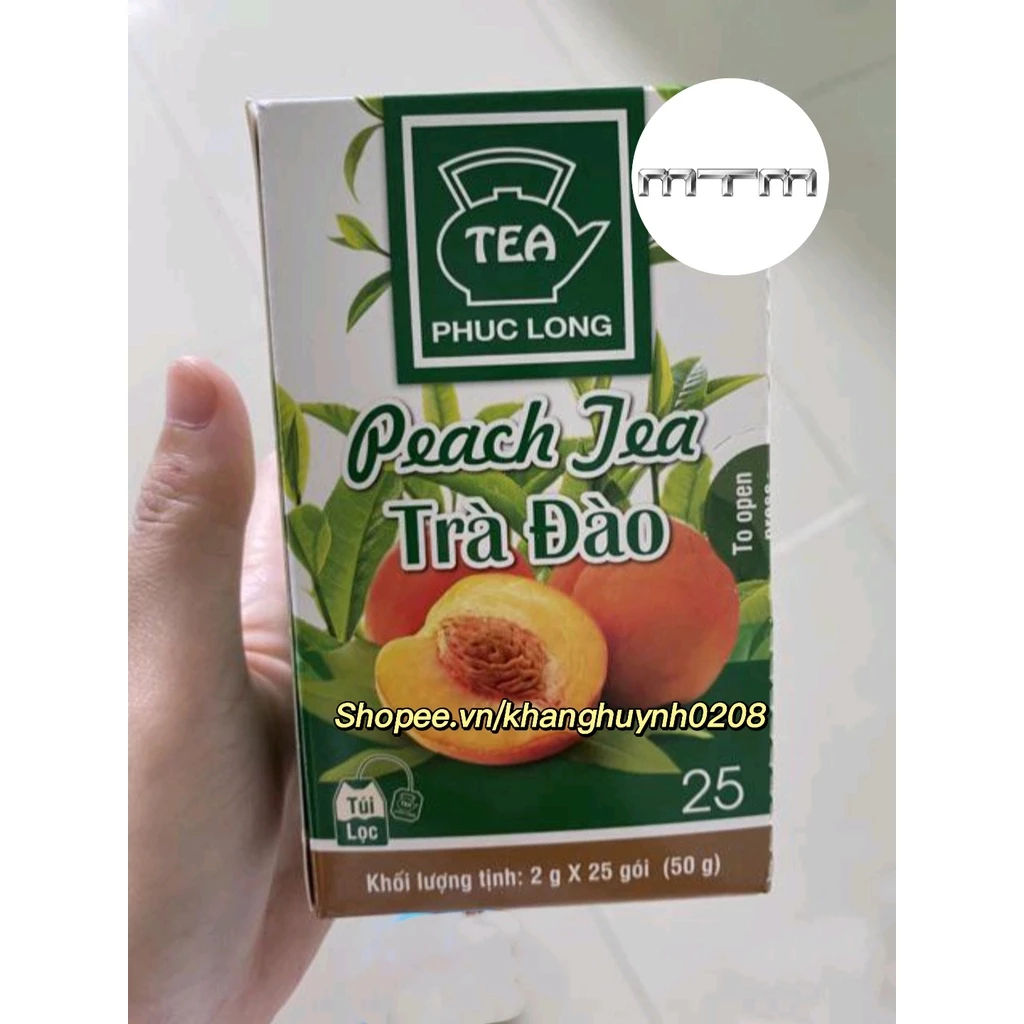 Trà Đào Túi Lọc Phúc Long (25 gói) 50g