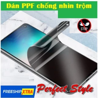 Dán PPF chống nhìn trộm Xiaomi Note 9s Redmi k20 pro K30 Note 8 pro Note 7 mi 8 se mi 9 Mi 10t Poco x3 pro Redmi k40