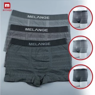 Combo 3 Quần Lót, Quần Sịp  Nam Boxer Melange Siêu Co Giãn, Thoáng Mát, Mềm Mại - MN.22.04