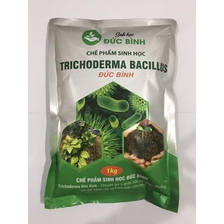 Chế Phẩm Trichoderma Bacillus Đức Bình 1kg (Chuyên dùng ủ phân hữu cơ, giải độc đất, đối kháng nấm bệnh ) CHẾ PHẨM EMZEO