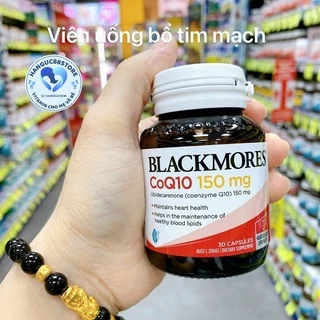 Viên uống hỗ trợ sức khỏe tim mạch Blackmores Coq10 150mg và 300mg