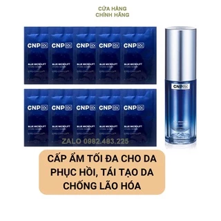 Gói sample Tinh chất cấp nước,phục hồi da Blue Microlift Hydra CNP(Rx) serum 1ml