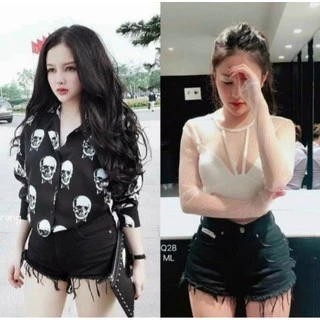 [Rẻ Vô Địch] Quần short kaki rách y hình về 2 màu trắng, đen kèm clip thật 💯💯💯 hottrenddingshop