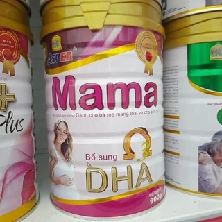 Sữa bầu Asuen mama lon 900g - Hương vani - Sữa cho mẹ bầu mang thai & cho con bú