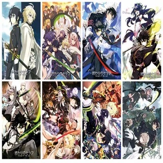 Poster Owari no Seraph Seraph of the End Thiên thần diệt thế tranh treo album ảnh in hình anime chibi đẹp