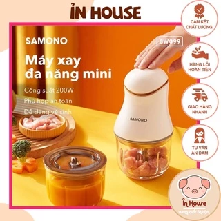 [FREESHIP ] Máy xay chính hãng SAMONO, xay cháo, xay thịt cá, rau củ quả... cho bé ăn dặm, bảo hành 12m