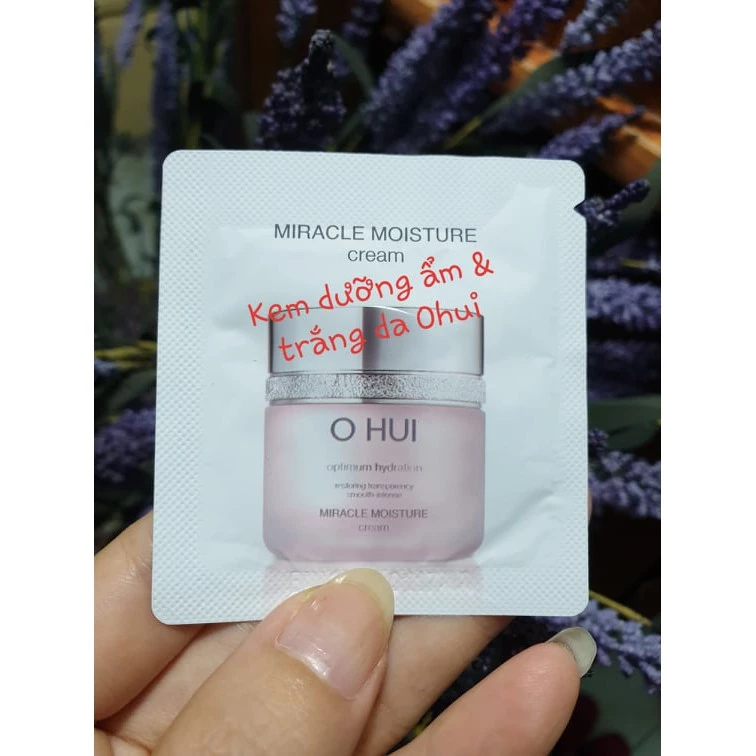 Combo 10 gói Kem dưỡng ẩm & trắng da Ohui (Ohui Miracle Moisture Cream)