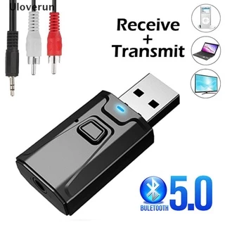 Đầu Usb thu phát tín hiệu Bluetooth 5.0 giắc cắm AUX 3.5mm cho TV PC