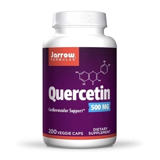Viên uống hỗ trợ tăng cường miễn dịch Jarrow Formulas Quercetin 500 mg 200 viên USA
