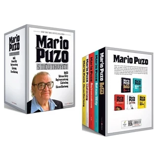 Sách - Tuyển Tập Mario Puzo (Trọn Bộ 5 Quyển) Phiên bản Box và Không Box