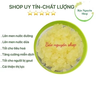 Water kefir- Nấm nước (kefir dừa) 20g làm nước ngọt có gas