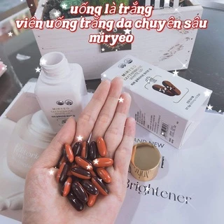 VIÊN UỐNG TRẮNG DA CHUYÊN SÂU 𝑮𝑳𝑼𝑻𝑨𝑻𝑯𝑰𝑶𝑵𝑬 MIRYEO WHITE UP Hộp 62viên