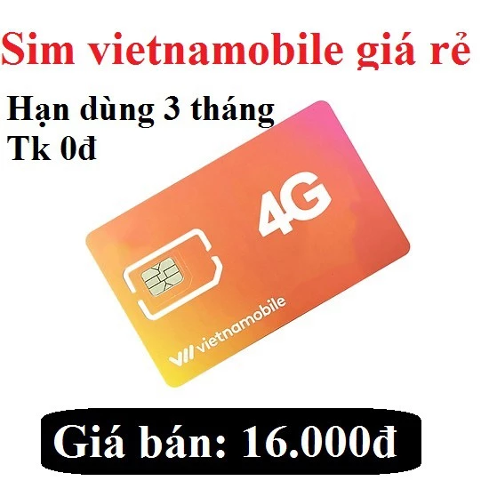 Sim VIETNAMOBILE nhận mã otp code bảo hành 12 tháng