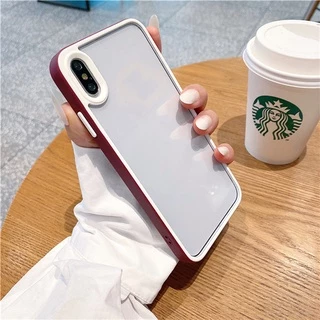 Ốp Điện Thoại Silicon Cứng Trong Suốt Chống Sốc Bảo Vệ Camera Cho iPhone 6 6s 7 8 plus x xs max xr