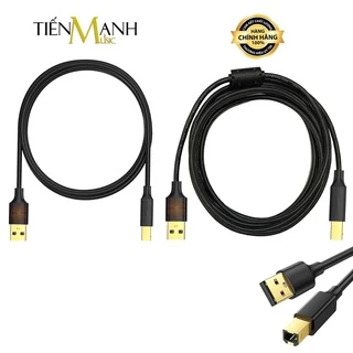 [Loại Tốt] Dây Cáp Midi Vuông Kết Nối Đàn Piano, Organ, Launchkey, Midi Controller Với Máy Tính đầu USB-B Cable Máy In