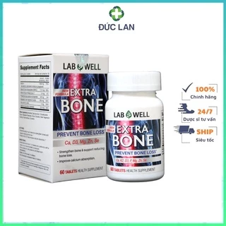 EXTRA BONE LAB WELL - BỔ SUNG CANXI VÀ DƯỠNG CHẤT, GIÚP XƯƠNG CHẮC KHỎE