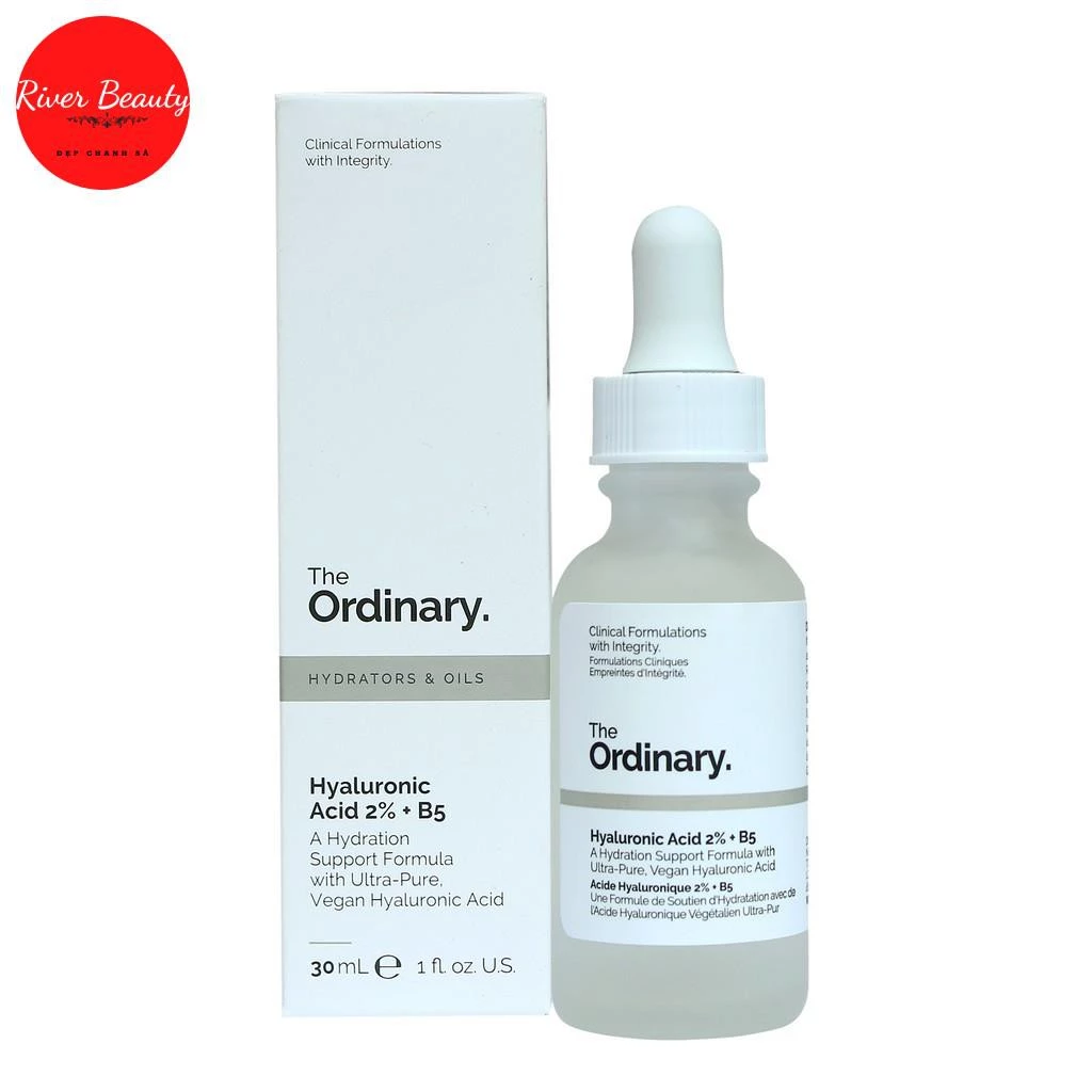 Serum dưỡng ẩm, phục hồi da The Ordinary Hyaluronic Acid 2% + B5 30ml