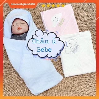 (Cho chọn màu) Choàng ủ, khăn choàng bế quấn bé sơ sinh Cotton Bông cao cấp Bebe